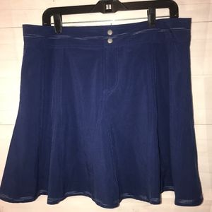 Women's TITLE NINE Blue Athletic Skort Size 14